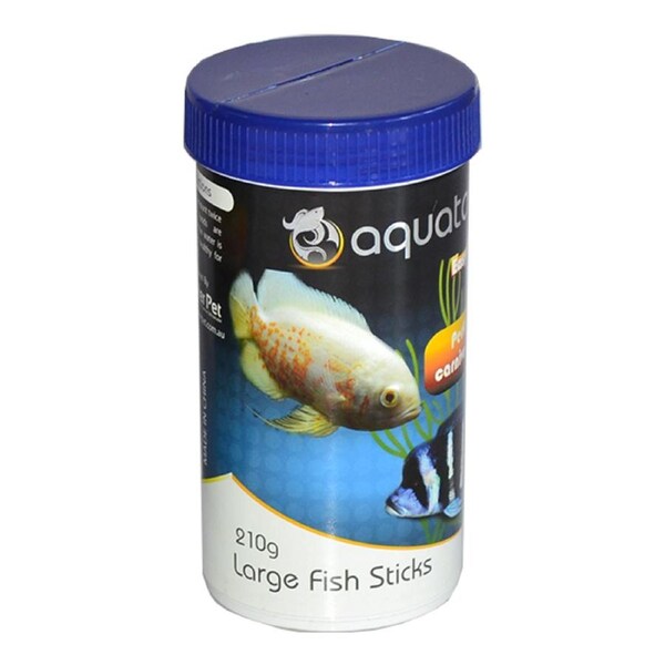 Aquatopia Fish Sticks Lge Fish Food 210G (AQ71513)
