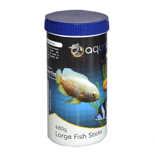 Aquatopia Fish Sticks Lge Fish Food 480G (AQ71520)