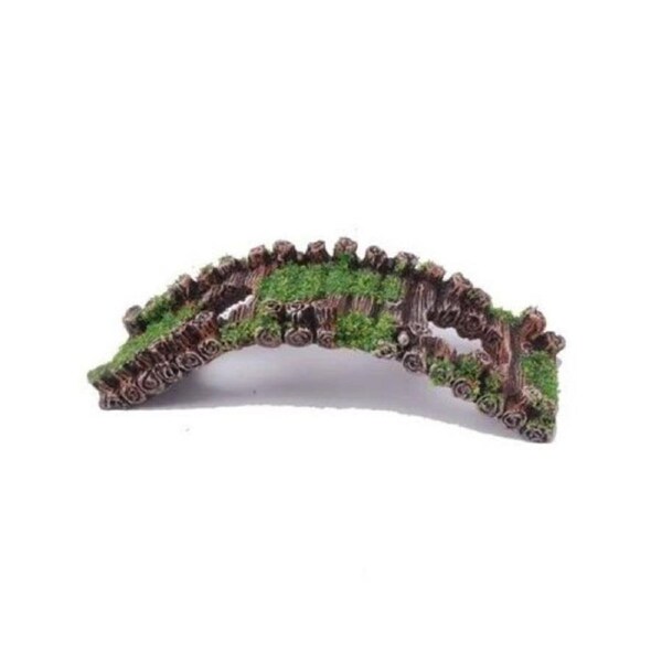 Aquatopia Broken Bridge With Moss Ornament (AQT62671)