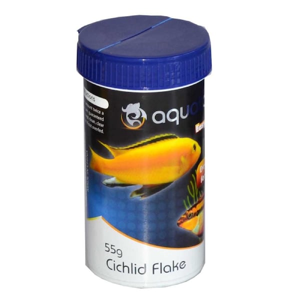 Aquatopia Cichlid Flake Fish Food 55g (AQ71209)