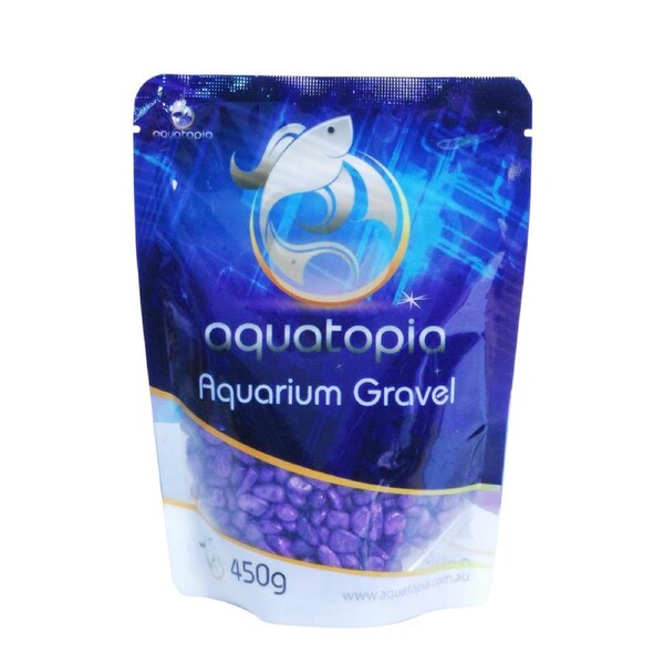 Aquatopia Coloured Gravel Purple 450g (AQ82041)