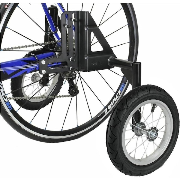 CyclingDeal Adjustable Adult Bicycle Bike Stabilizers Training Wheels Fits 24" to 29" - Quality Heavy Duty