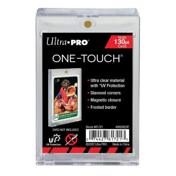 Ultra Pro Specialty Holders UV One-Touch 130pt Card Holder