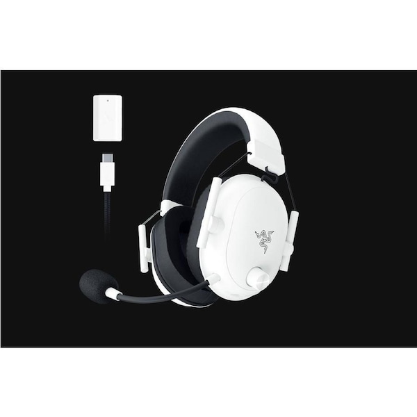 Razer BlackShark V2 HyperSpeed-Wireless Ultra-Lightweight Esports Headset-White Edition-FRML Packaging