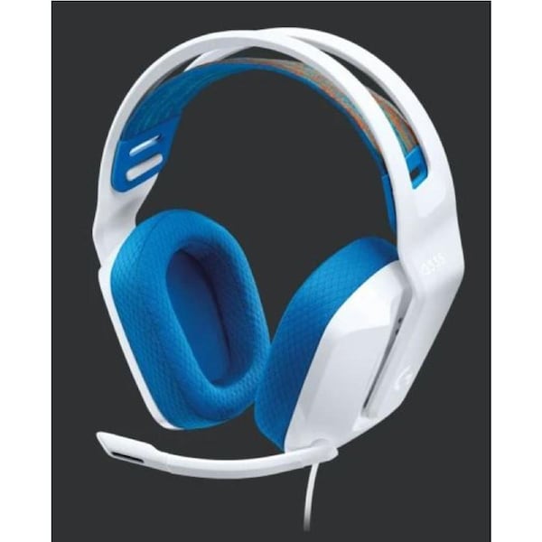 Logitech G335 Wired Gaming Headset - White