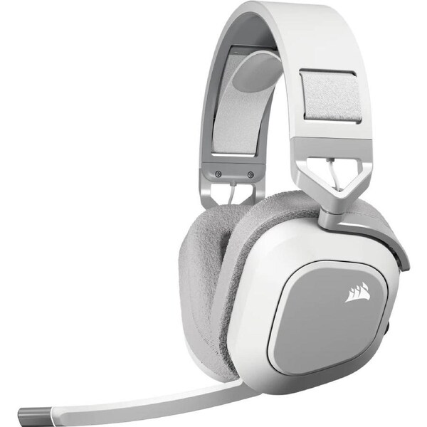 CORSAIR HS80 MAX Wireless, White Gaming Headset