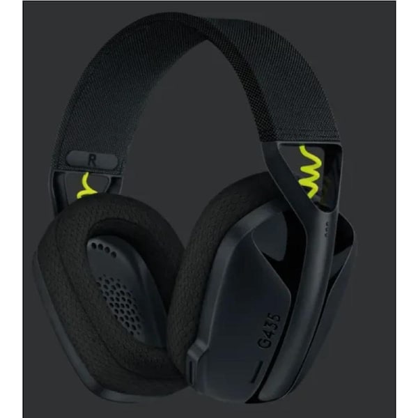 Logitech G435 LIGHTSPEED Wireless Gaming Headset Black