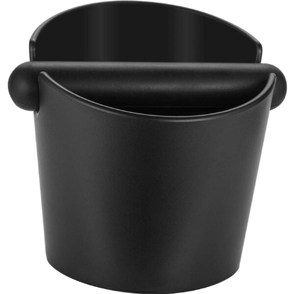 Shock-Absorbent Espresso Coffee Knock Box for Barista with Removable Detachable Knock Bar and Non-Slip Base