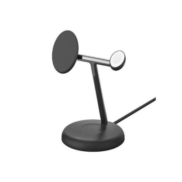 Belkin BoostCharge Pro 3-in-1 15W Magnetic Wireless Charging Stand with Qi2 (Black)