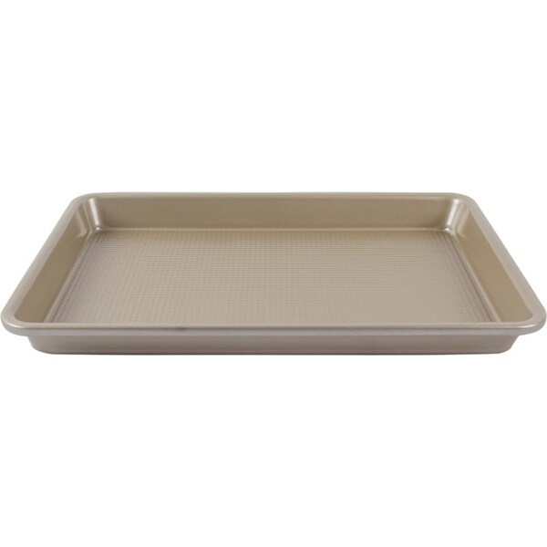 Urban Kitchen Rose Gold Baking Tray Quality Kitchenware Efficient Baking 32x22cm