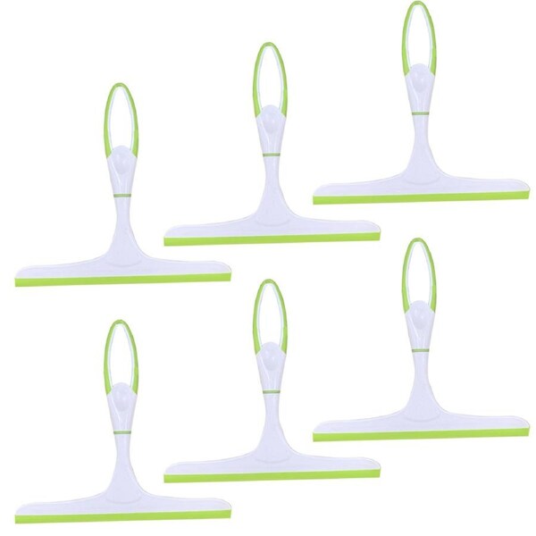 6x Ultimo Glass Plastic Squeegee Wiper Streak-Free Window Cleaner 25x22cm