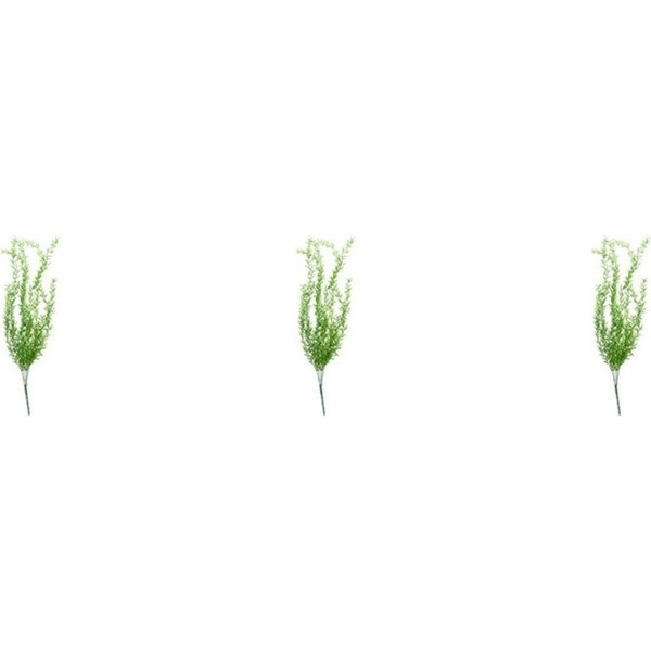 3x Maine & Crawford Alyssum Cascading Plant Faux Lush Flowering Plant Elegant