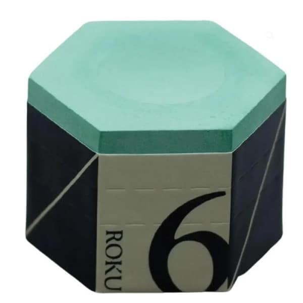 KAMUI Roku Pool Snooker Billiard Cue Tip Chalk Quality Forest Green