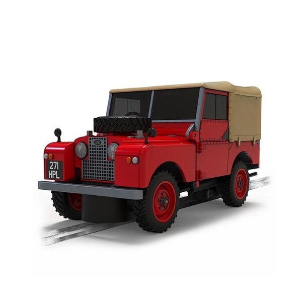 Scalextric 1:32 Scale Land Rover Series 1 Poppy Red Slot Car Model
