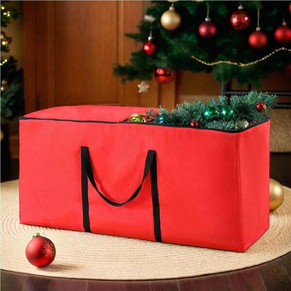 8ft Christmas Tree Jingle Jollys Storage Bag Xmas Tree Bag Red
