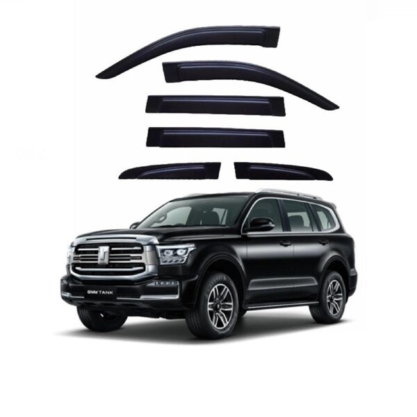 6PCS Weathershields Weather Shields for GWM TANK 500 2023+ Window Visor