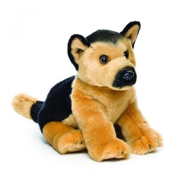 Demdaco Nat & Jules Plush Toy - Dog German Shepherd 30cm