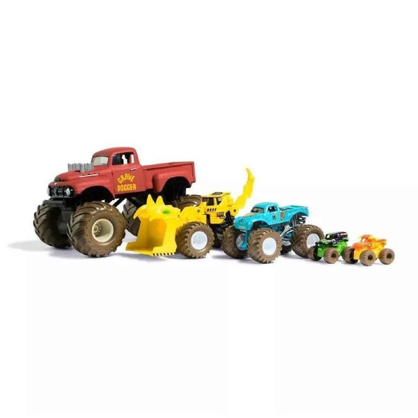 Monster Jam Country Jam Vehicles 5 Pack