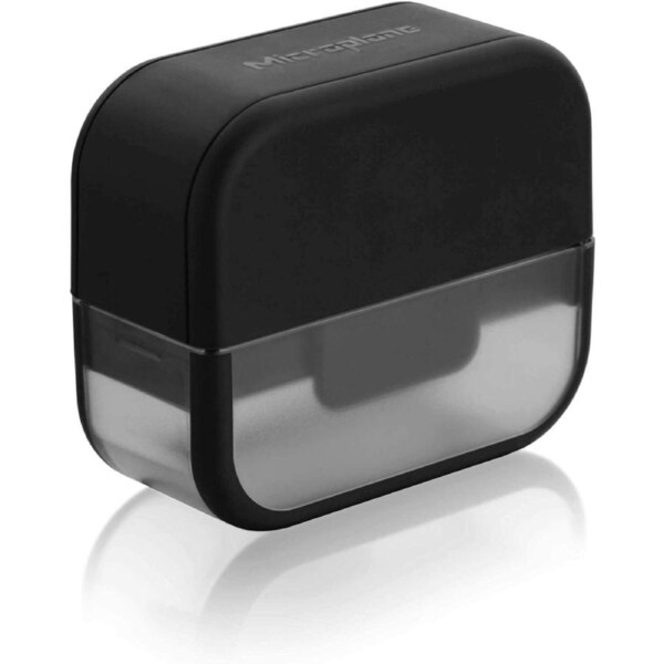 Microplane Garlic Cutter Ginger Wasabi Mill Black 5cm x 4cm x 10cm
