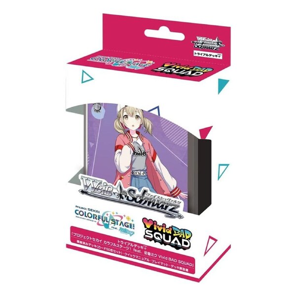 Weiss Schwarz JPN Project SEKAI COLORFUL STAGE! feat. Hatsune Miku Vivid BAD SQUAD Trial Deck