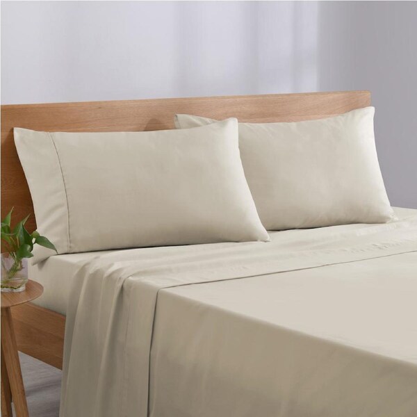 Esplanade Home Soft Touch Sheet Set Linen Queen