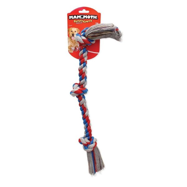 Flossy Chews THREE KNOT TUG Medium 51cm