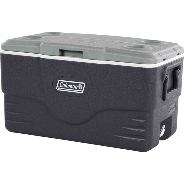 Coleman Plastic Cooler Chest Hard Cooler Outdoor Travel/Camping 44L Black/Grey