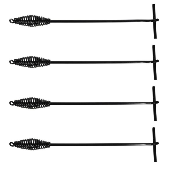 4x Cockatoo Camp Oven Lid Lifter Outdoor Camping/Hiking Equipment 43cm Black