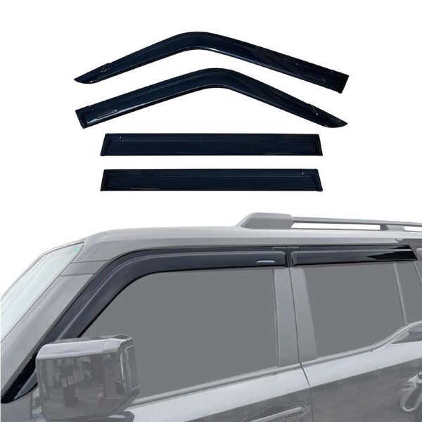 Luxury Weather Shields for Lexus GX550 2024-Onwards