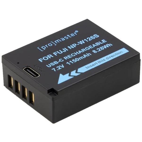 ProMaster Fuji NP-W126s Battery with USB Type-C Port