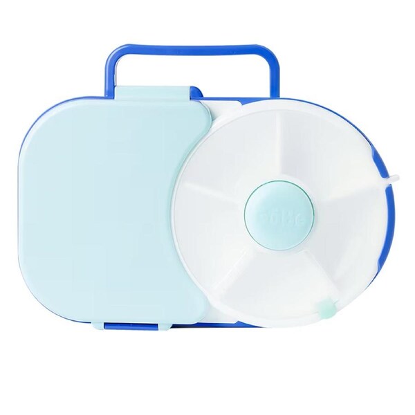 GoBe 2-in-1 Lunchbox With Original Snack Spinner - Blue