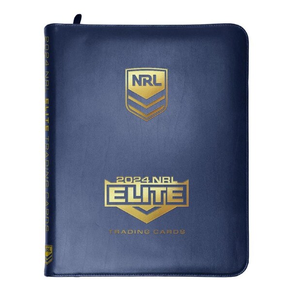 2024 NRL Elite Rugby Trading Cards 9 Pocket Album