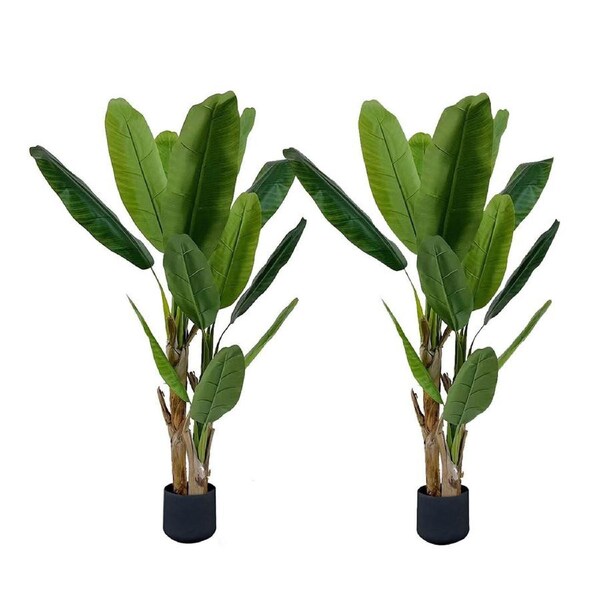 SOGA 2X 190cm Banna Plant Bird of Paradise Tree Artificial Plant Home Accent Decor
