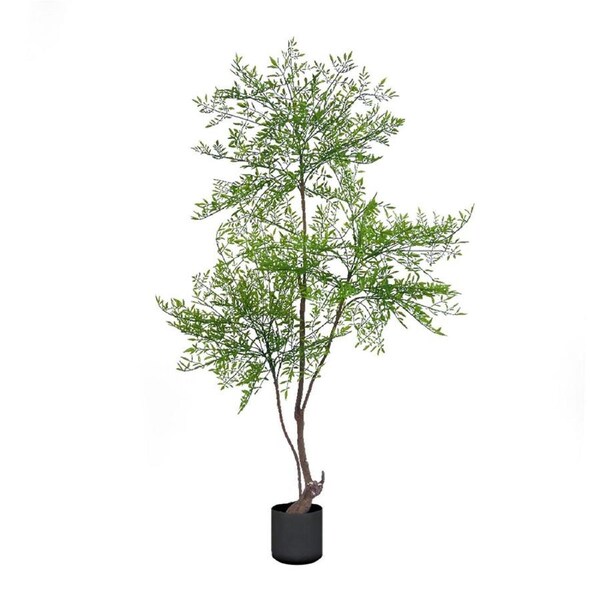 SOGA 150cm Nandina Heavenly Bamboo Tree Artificial Plant Home Accent Decor