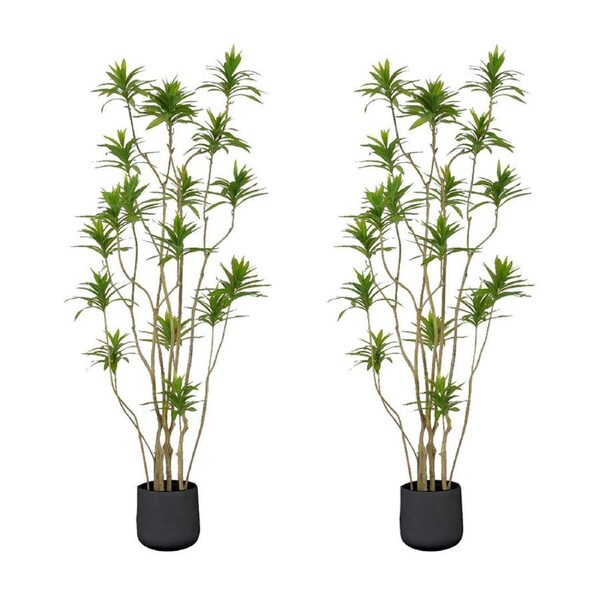 SOGA 2X 190cm Lily Bamboo Plant Tree Living Room Artificial Plant Home Accent Decoration