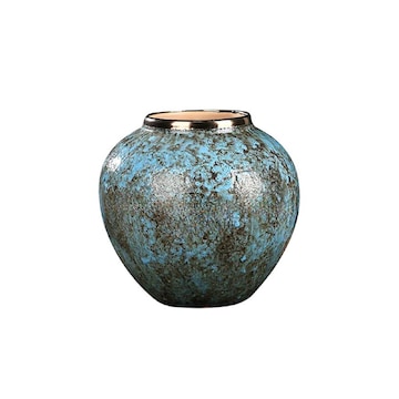 SOGA 21cm Light Blue Ceramic Flower Vase