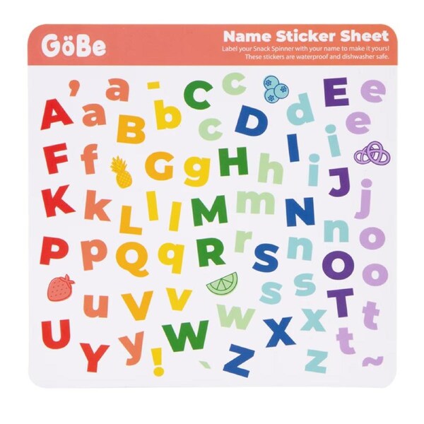 GoBe Kids Sticker Sheet