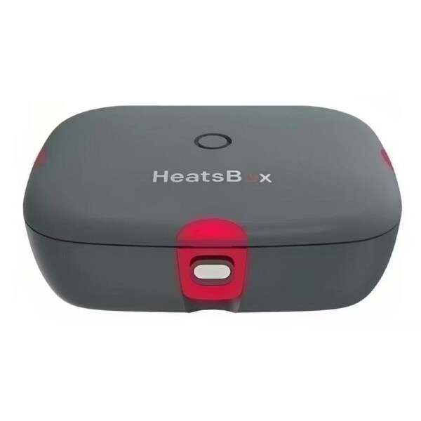 Heatsbox Style+ Portable Smart Heated Lunchbox - Grey