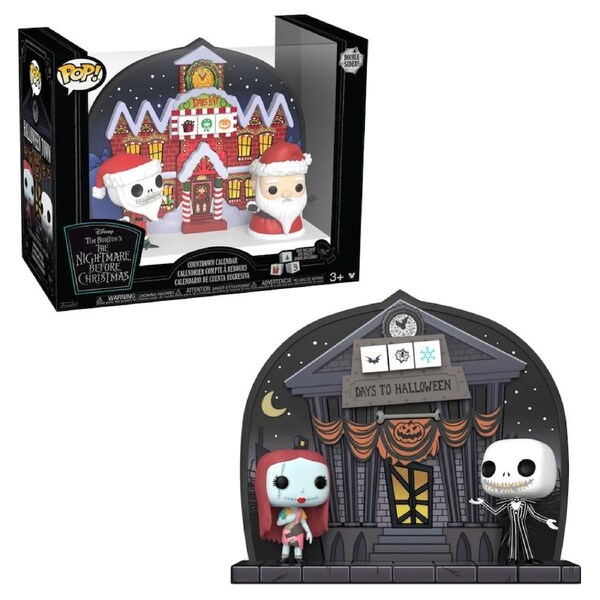 The Nightmare Before Christmas Countdown Dual Side Calendar