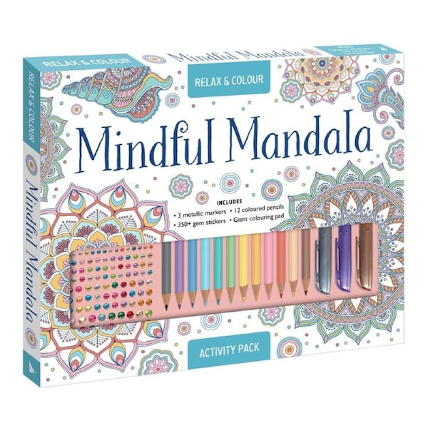 Mindful Mandala Activity Pack Relax and Colour