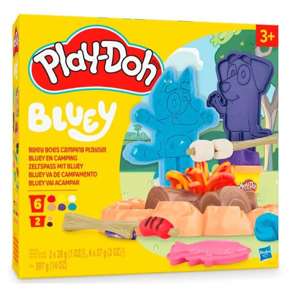 Play-Doh Bluey Goes Camping