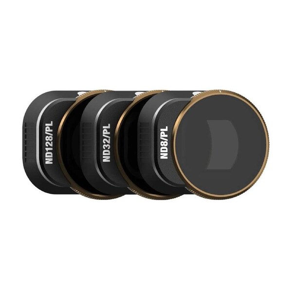 PolarPro 3-pack Vivid Collection ND/PL Hybrid Filters for DJI Mini 4 Pro (ND8/PL ND32/PL ND128/PL)