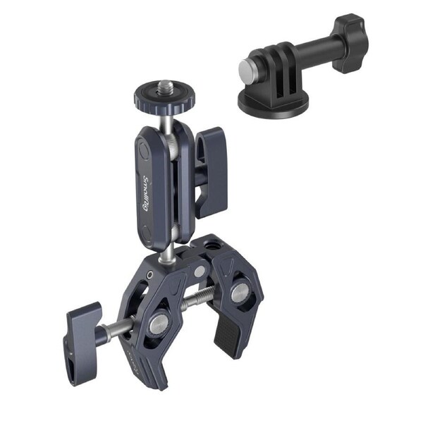 SmallRig Crab-Shaped Clamp with Ballhead Magic Arm 3757B