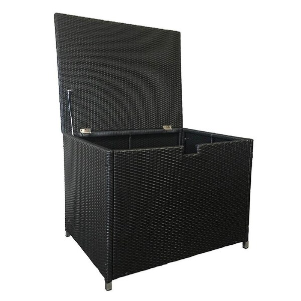 Bravo Outdoor Wicker Storage Box - Outdoor Furniture Accessories