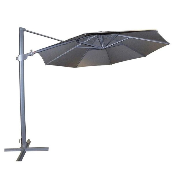 Regis 3.5m Octagonal Outdoor Shelta Cantilever Umbrella - Outdoor Furniture Accessories