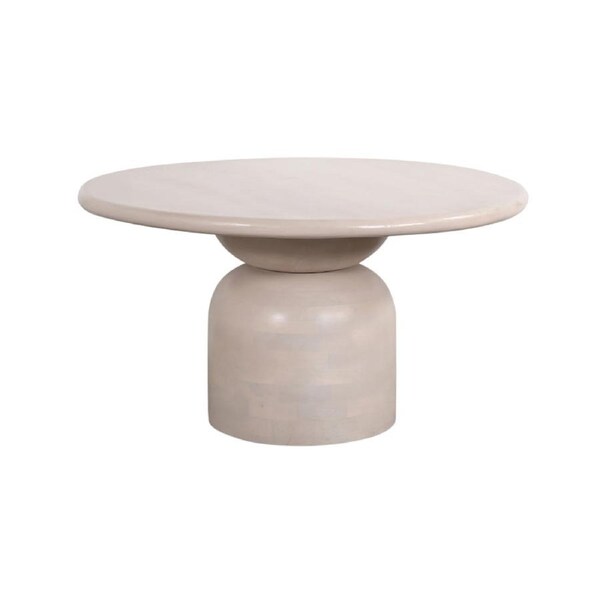 Milton Indoor 1.4m Round Wooden Dining Table - Dining Tables