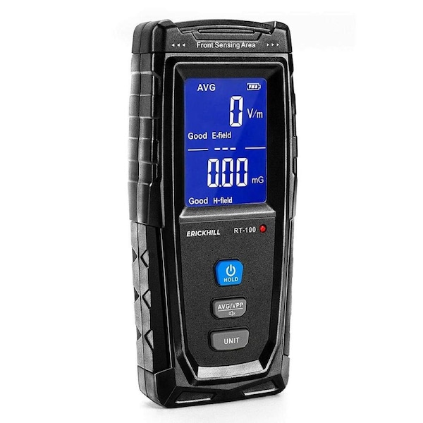 ERICKHILL EMF Meter Digital Electromagnetic Field Radiation Detector Machine