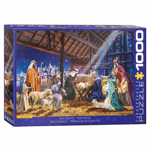 Eurographics Nativity 1000 Piece Jigsaw Puzzle
