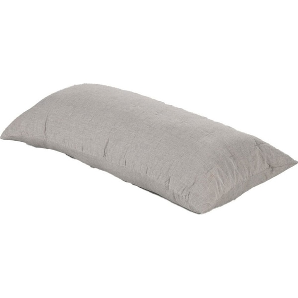 Canningvale Vintage Softwash Cotton Durable Soft Lumbar Cushion Grey Melange