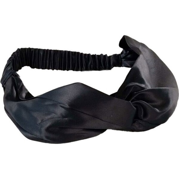 Canningvale Beautysilks Mulberry Silk Soft Elegant Versatile Headband Charcoal